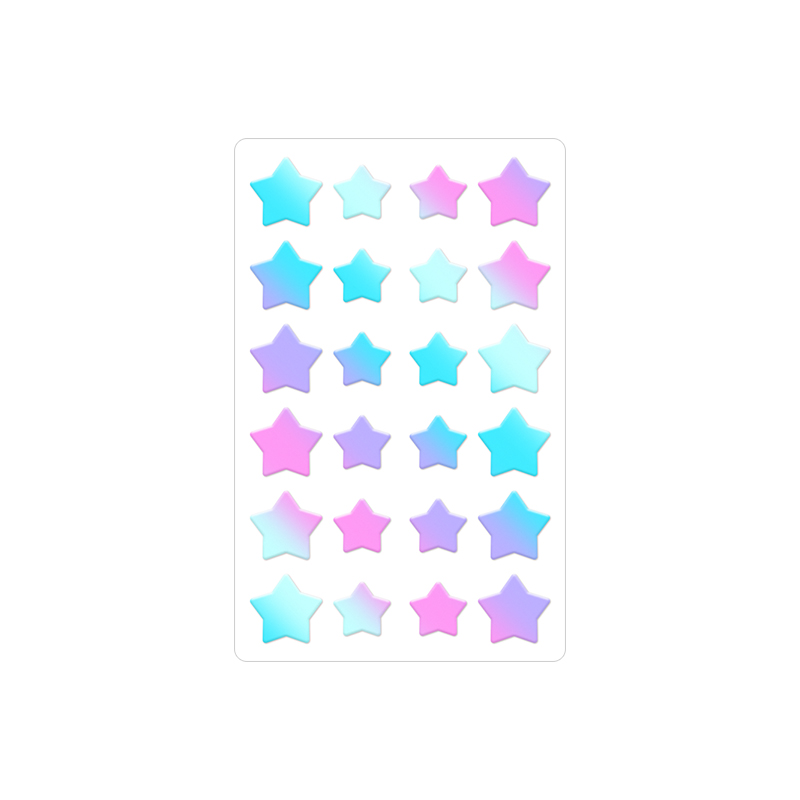 24-teiliger starker Adsorptionsstrom-Laser-Sternform Akne-Patch