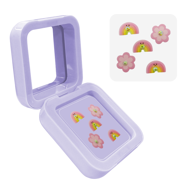 Tragbarer schöner mehrfarbiger und Multi-Shape-Spiegelbox Akne Patch