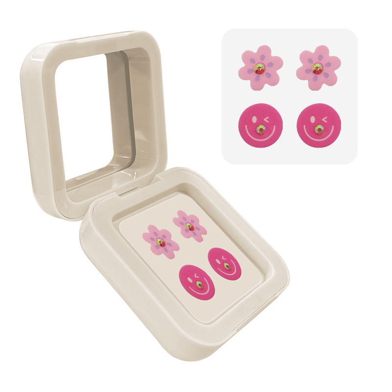 Tragbarer schöner mehrfarbiger und Multi-Shape-Spiegelbox Akne Patch