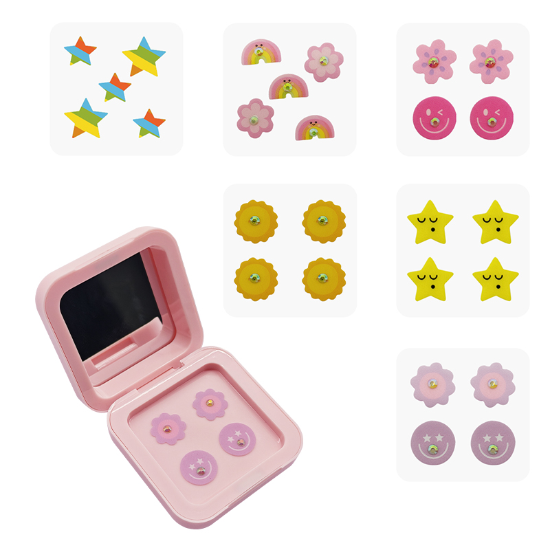 Tragbarer schöner mehrfarbiger und Multi-Shape-Spiegelbox Akne Patch