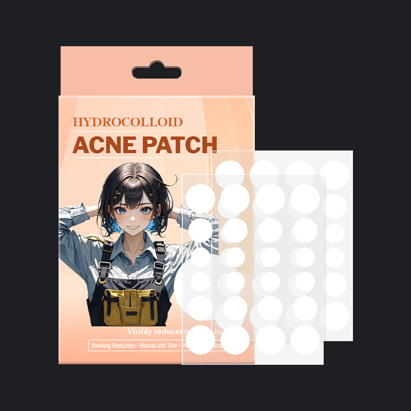 24-teiliger symmetrischer UV-Schutz erfrischend beruhigendes Akne-Patch