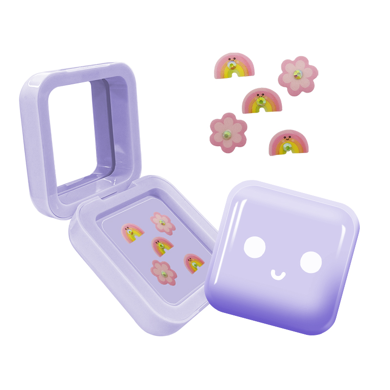 Tragbarer schöner mehrfarbiger und Multi-Shape-Spiegelbox Akne Patch