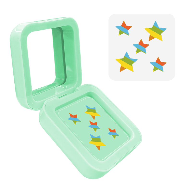 Tragbarer schöner mehrfarbiger und Multi-Shape-Spiegelbox Akne Patch