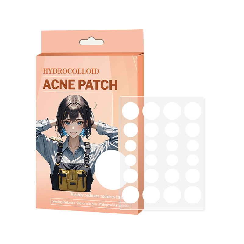 24-teiliger symmetrischer UV-Schutz erfrischend beruhigendes Akne-Patch