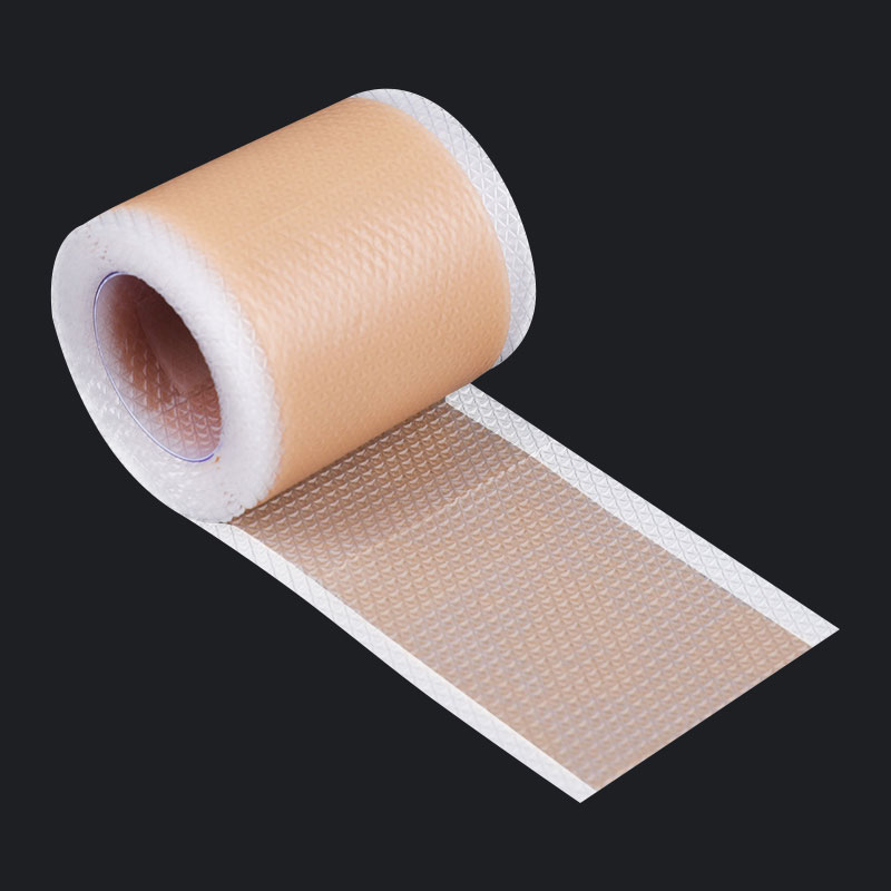 Wasserdichte atmungsaktive medizinische Hautfarbe Silikongel Roll Narbenaufkleber