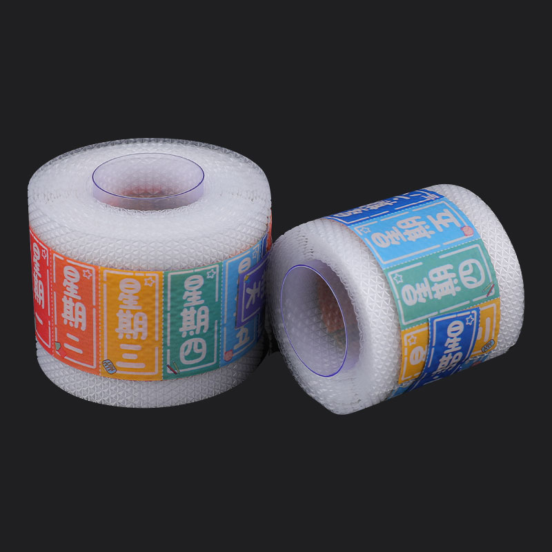 Gedrucktes personalisiertes Muster mit Datum medizinischer Roll -Roll -Silikon -Gel -Narbe Patch