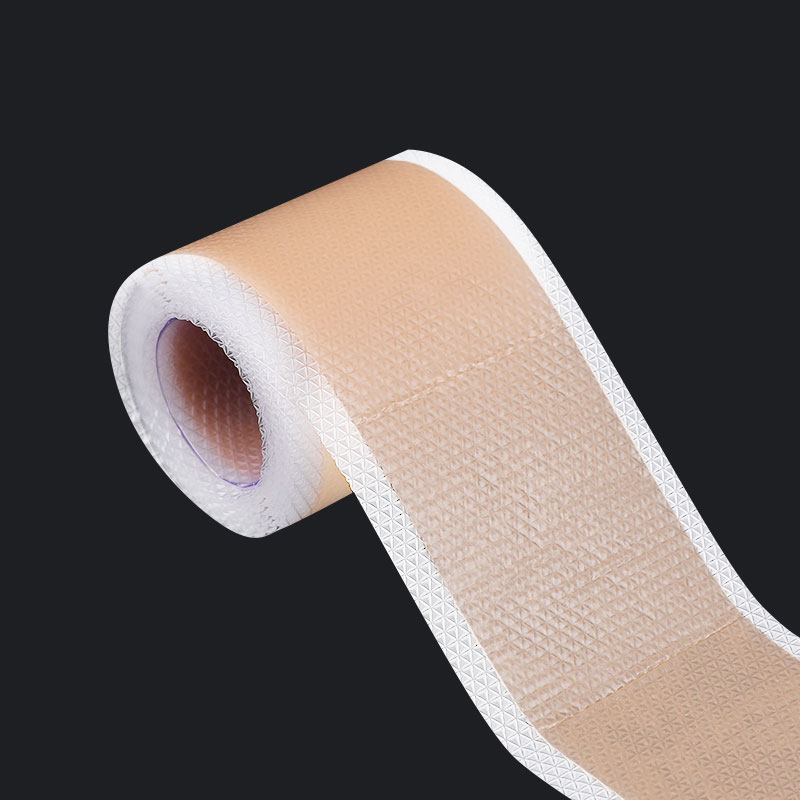 Wasserdichte atmungsaktive medizinische Hautfarbe Silikongel Roll Narbenaufkleber