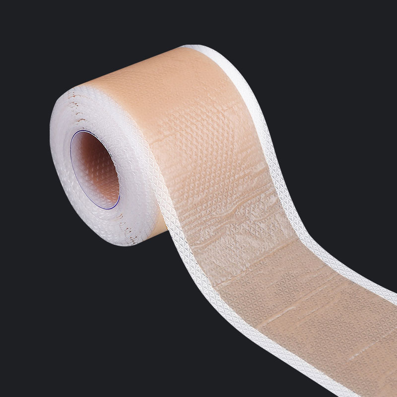 Wasserdichte atmungsaktive medizinische Hautfarbe Silikongel Roll Narbenaufkleber