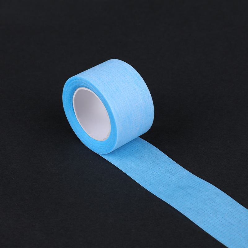 Blaue Vliesstoff-Silikongel-Klebebandrolle zur Narbenbehandlung