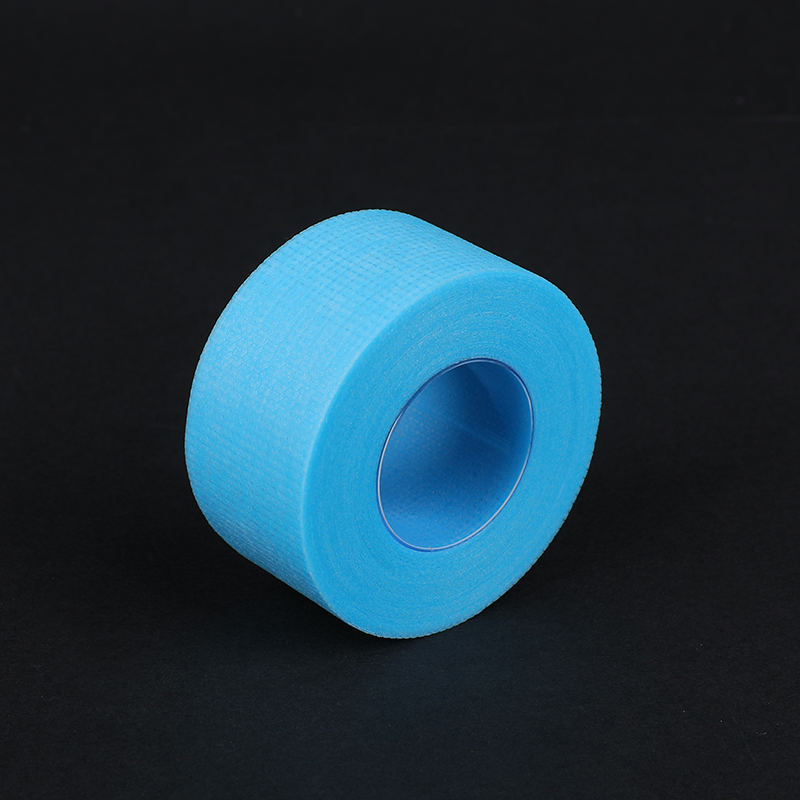 Blaue Vliesstoff-Silikongel-Klebebandrolle zur Narbenbehandlung